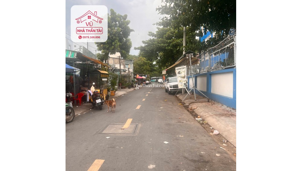 Bán đất MT Vĩnh Hội gần Công Viên Khánh Hội, có nhà Cấp 4, 114 m2, nhỉnh 13,x tỏi